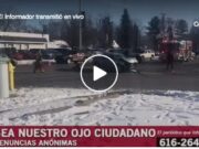 Un accidente ha dejado completamente destruido un auto en la S Division y la 32th en Wyoming MI