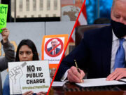 Regla de carga pública de Trump sigue vigente a pesar de que Biden firmó 3 órdenes migratorias