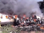VIDEO | Se desploma avión en México