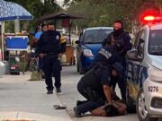 Mujer muere en Tulum, Quintana Roo, mientras policías la someten