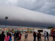 Video: Extraña nube aparece en el cielo de Argentina y sorprende a ciudadanos