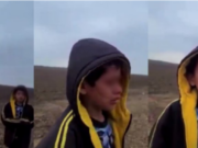 VIDEO: “Me dejaron botado” encuentran a niño migrante solo en el desierto de Texas