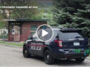 Las autoridades buscan incansablemente una persona que trató de escapar de la policía