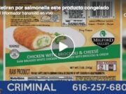 Retiran por salmonella este producto congelado