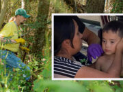 Hallan sano y salvo niño latino perdido cuatro días en bosque de Texas