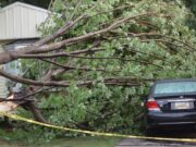 Tormentas causaron apagones y graves daños en el Oeste de Michigan