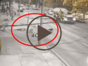 VÍDEO: Impresionante momento en que son atropellados ciclistas