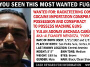 Agregan a líder de la Mara Salvatrucha entre los 10 más buscados