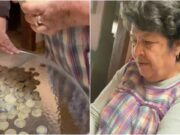 VIDEO:Le regala sus ahorros a su nieta para que vaya al concierto de Bad Bunny