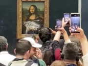 La Mona Lisa es atacada con un pastelazo (VIDEO)