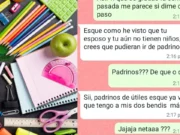 Mujer le pide a conocida que sea “madrina de útiles escolares” de su hija; caso se hace viral