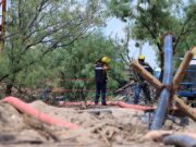 Aumento de niveles de agua en mina de México complica rescate de 10 mineros