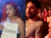 VIDEO: Mujer se va de antro para festejar con acta en mano que se divorció