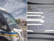 Sancionan a operador de autobús por letrero ‘Gordas pagan por kilo’