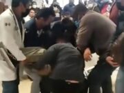 Hombre muere en sala de espera del ISSSTE Pachuca, Hidalgo (VIDEO)