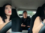 VIDEO de TikTok muestra cómo es acosada en su primer día de trabajo como Uber