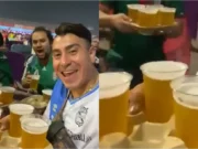 VIDEO: Mexicanos festejan con el «¡Sí se pudo!» al encontrar cervezas en la Copa del Mundo