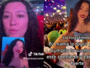 Mamá viajó a ver a Bad Bunny en memoria de su hija fallecida