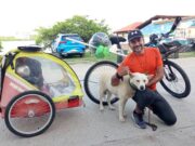 Descubre que su perrita está desahuciada y decide llevarla a recorrer el mundo en bici