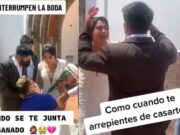 VIDEO | Ex interrumpe boda y logra que su amada deje al novio plantado