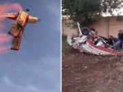 Tragedia en Navolato: avioneta se desploma tras acrobacia en fiesta de revelación de género | VIDEO