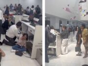 Una balacera en el aeropuerto de Ciudad de México deja un policía herido y un detenido