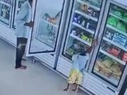 Menor de 4 años mu3r3 el3ctrocutada al intentar abrir refrigerador en una tienda