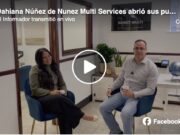 Dahiana Núñez de Nunez Multi Services abrió sus puertas.
