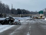 2 hombres hospitalizados después de chocar de frente en la I-94