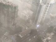 La extraña tormenta de arena en Bombay, India (VIDEO)