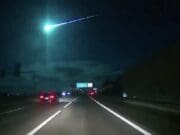 VIDEO: Meteorito iluminó el cielo de España y Portugal y dejó impactantes imágenes