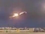 VIDEO: Boeing 777 de Air Canada aterriza de emergencia por llamas en motor