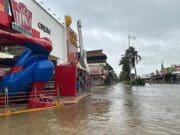 Helene deja afectaciones a la zona norte de Quintana Roo tras su paso por el sur de México