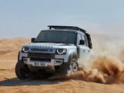 Land Rover Defender: combinando el refinamiento con impresionantes capacidades todoterreno.
