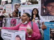 Mexicanas protestan por sus desaparecidos el Día de las Madres: «estamos muertos en vida»