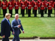 Trump inicia su segunda visita oficial al Reino Unido en la que se reunirá con el rey Carlos III y Keir Starmer