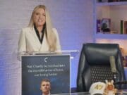La viuda Charlie Kirk asume la dirección de Turning Point USA, la empresa de su marido