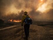 Miles de rayos provocan una nueva ola de incendios en California