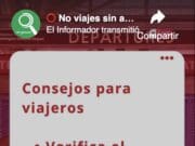 No viajes sin antes tomar esta información en cuenta