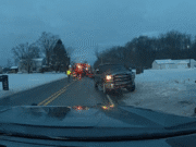 Cierran carretera en Spencer Township tras choque múltiple