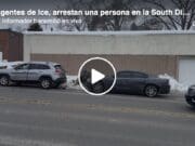 Agentes de Ice, arrestan una persona en la South Division, en la ciudad de Grand Rapids, Michigan