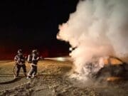 Vehículo se incendia en Muskegon Heights; no se reportan heridos