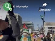Miles de personas se congregaron en el centro de Grand Rapids como parte de una movilización a nivel nacional en protesta contra las políticas del presidente de Estados Unidos, Donald Trump.