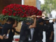 El cuerpo de El Mencho, líder del CJNG, es trasladado a cementerio en Guadalajara