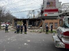 Colapso parcial de edificio en Grand Rapids moviliza a cuerpos de emergencia