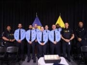 Se gradúan siete nuevos oficiales de la Academia de Policía de GRCC