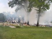 Exploson devasta vivienda en Plainfield