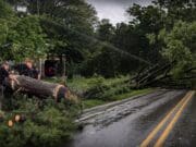 Tormenta derriba árboles y líneas eléctricas en el oeste de Míchigan