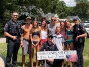 Siete años después, niño sobreviviente de un ahogamiento agradece a policías de Walker que le salvaron la vida