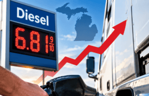 Precio del diésel rompe récord en Michigan